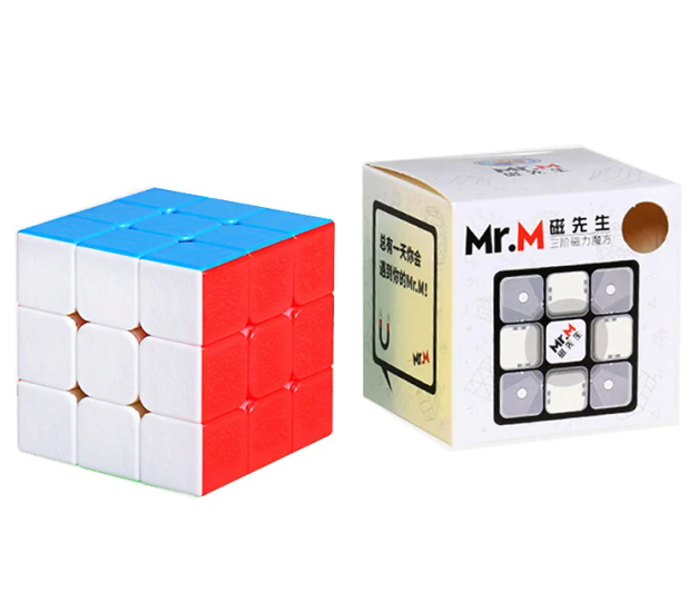 

Кубик Рубика 3x3 ShengShou Mr M Цветной пластик без наклеек