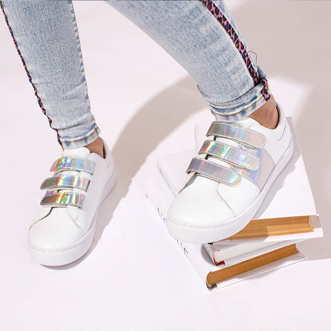 

Кеды EVIE shoes Saba 32 White Mirror (122-13K 32)