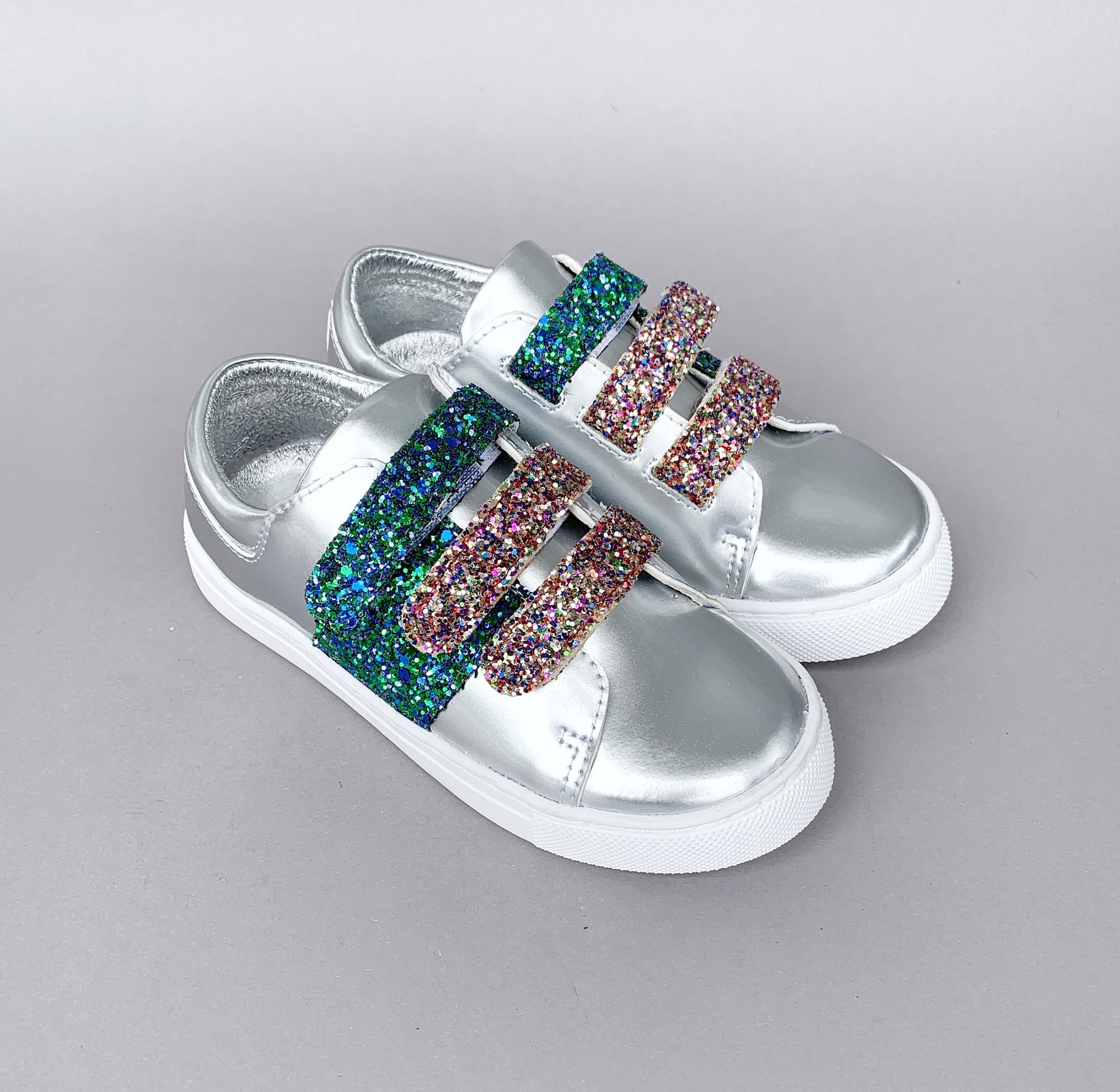 

Кеды EVIE shoes Saba 30 Silver Glitter (122-1L 30)