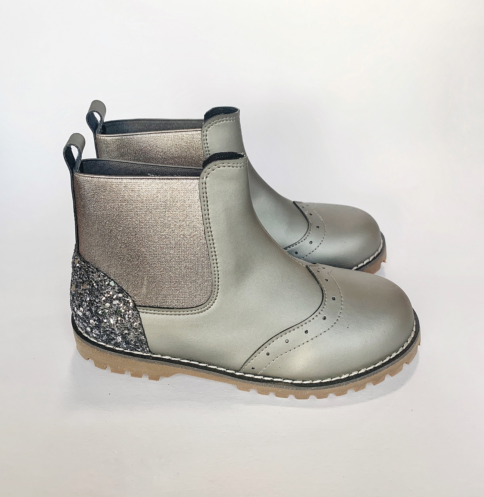

Ботинки EVIE shoes Odri 31 Светло-серебристые (121-4k 31)