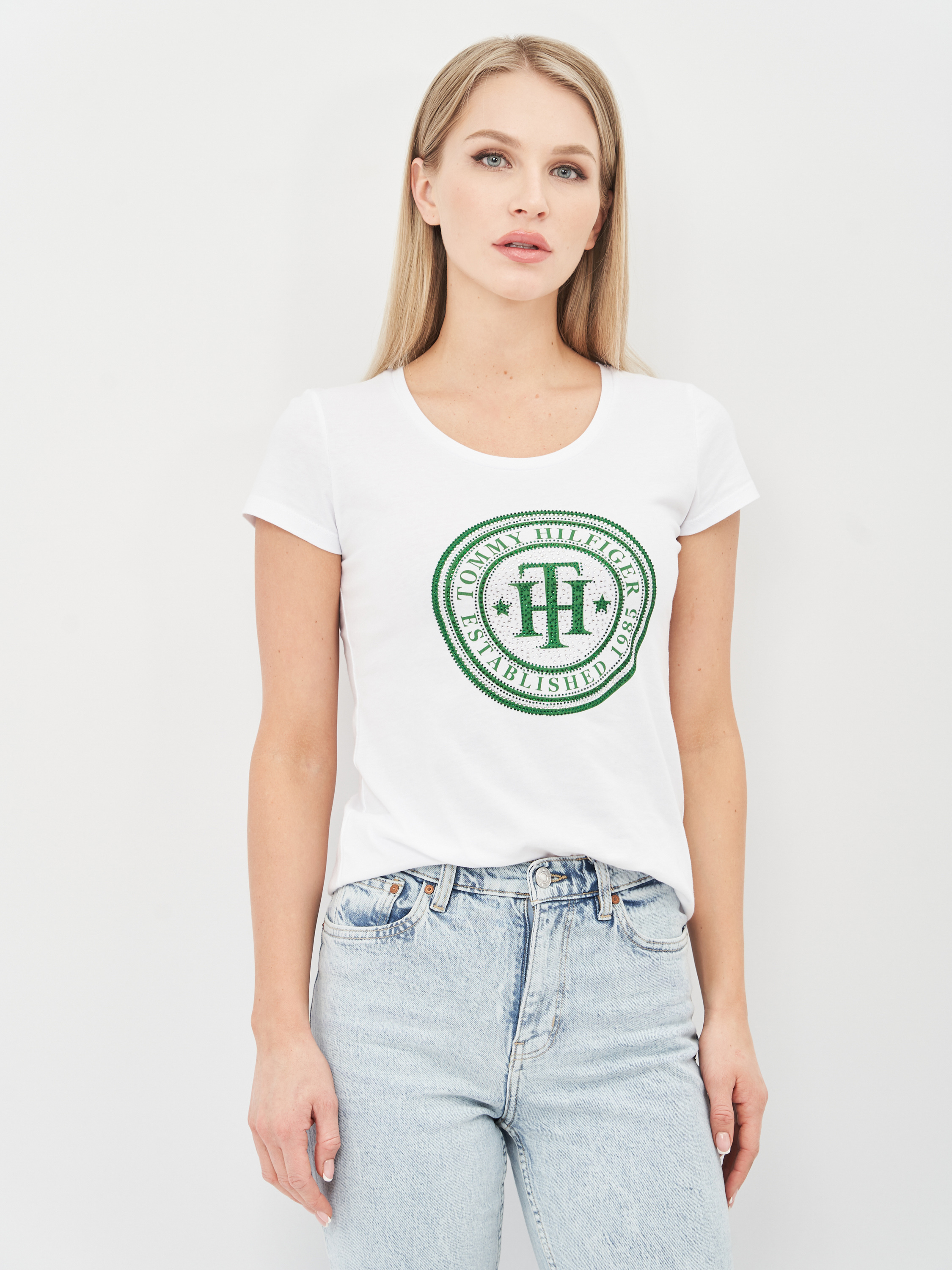 

Футболка Tommy Hilfiger 10617.2  (48) Белая, Футболка Tommy Hilfiger 10617.2 XL (48) Белая