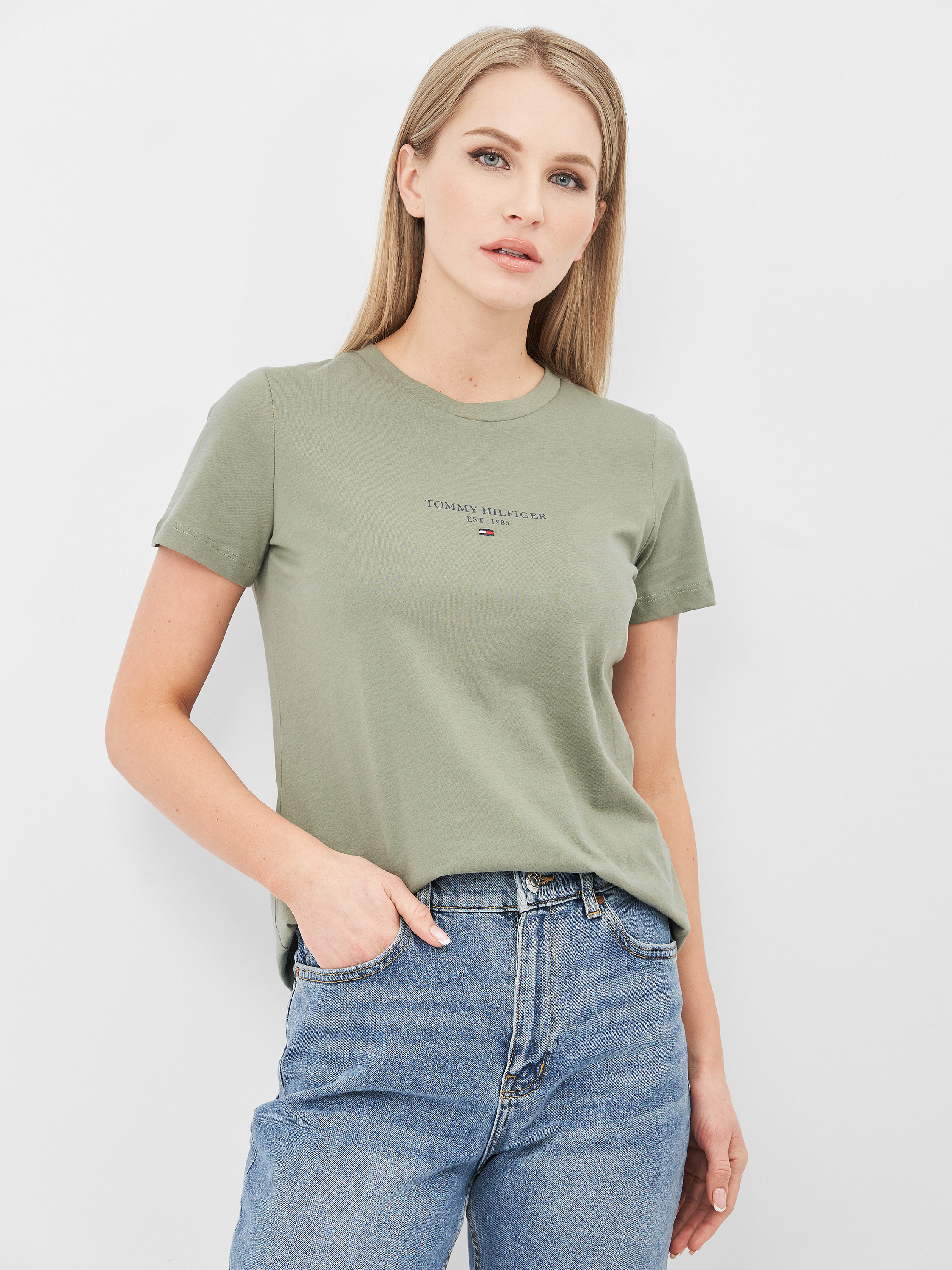 

Футболка Tommy Hilfiger 10626.5  (44) Зеленая, Футболка Tommy Hilfiger 10626.5 M (44) Зеленая