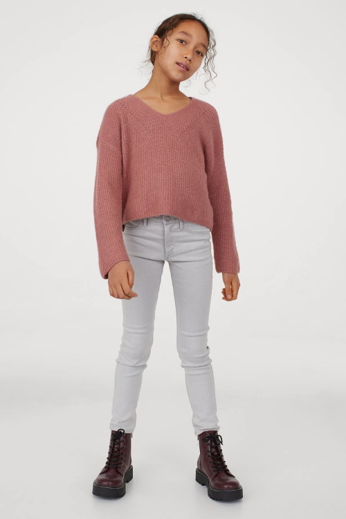

Джинсы для девочки H&M 580128 140 СМ Серый 62032