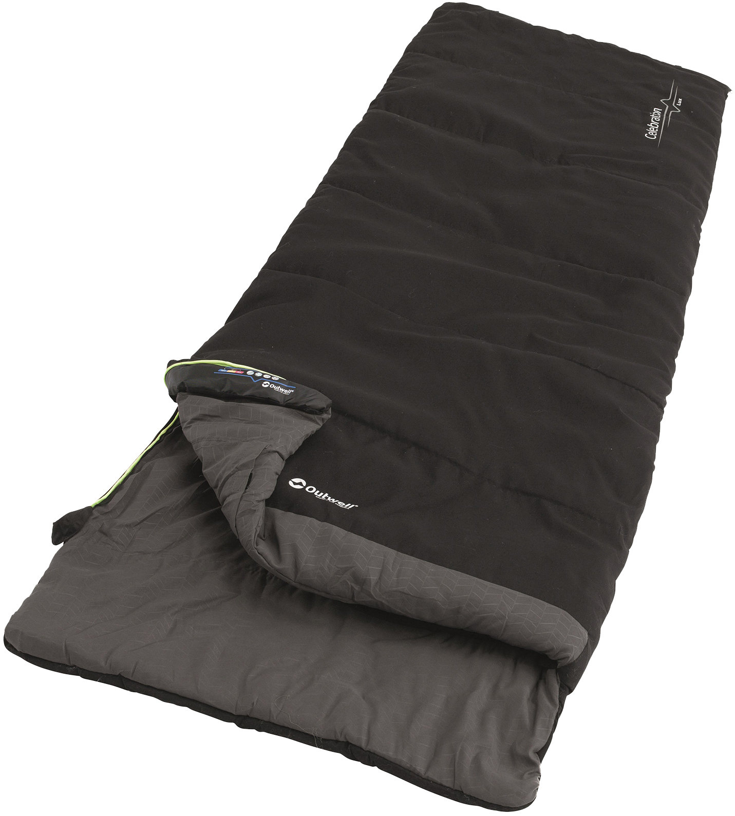 

Спальный мешок Outwell Celebration Lux Left +4°C Black (230360)
