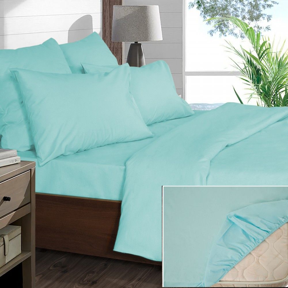 

Постельное белье Ярослав на резинке бязь ментоловое (Полуторный)