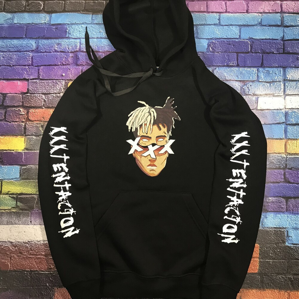 

Толстовка чёрная LOYS XXXTentacion, Толстовка чёрная LOYS XXXTentacion L