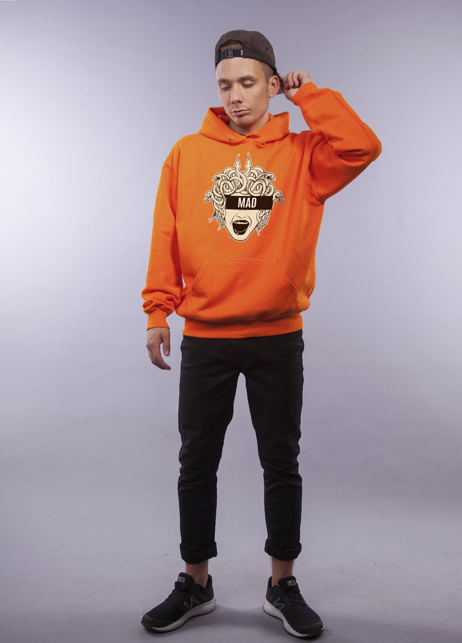 

Толстовка Оранжевая LOYS "MAD" XXL
