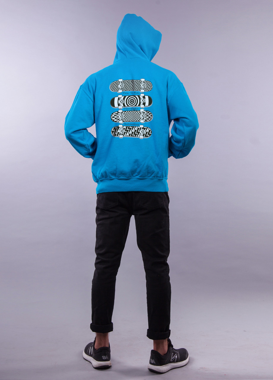 

Толстовка Ультрамарин LOYS "Skateboard" XXL