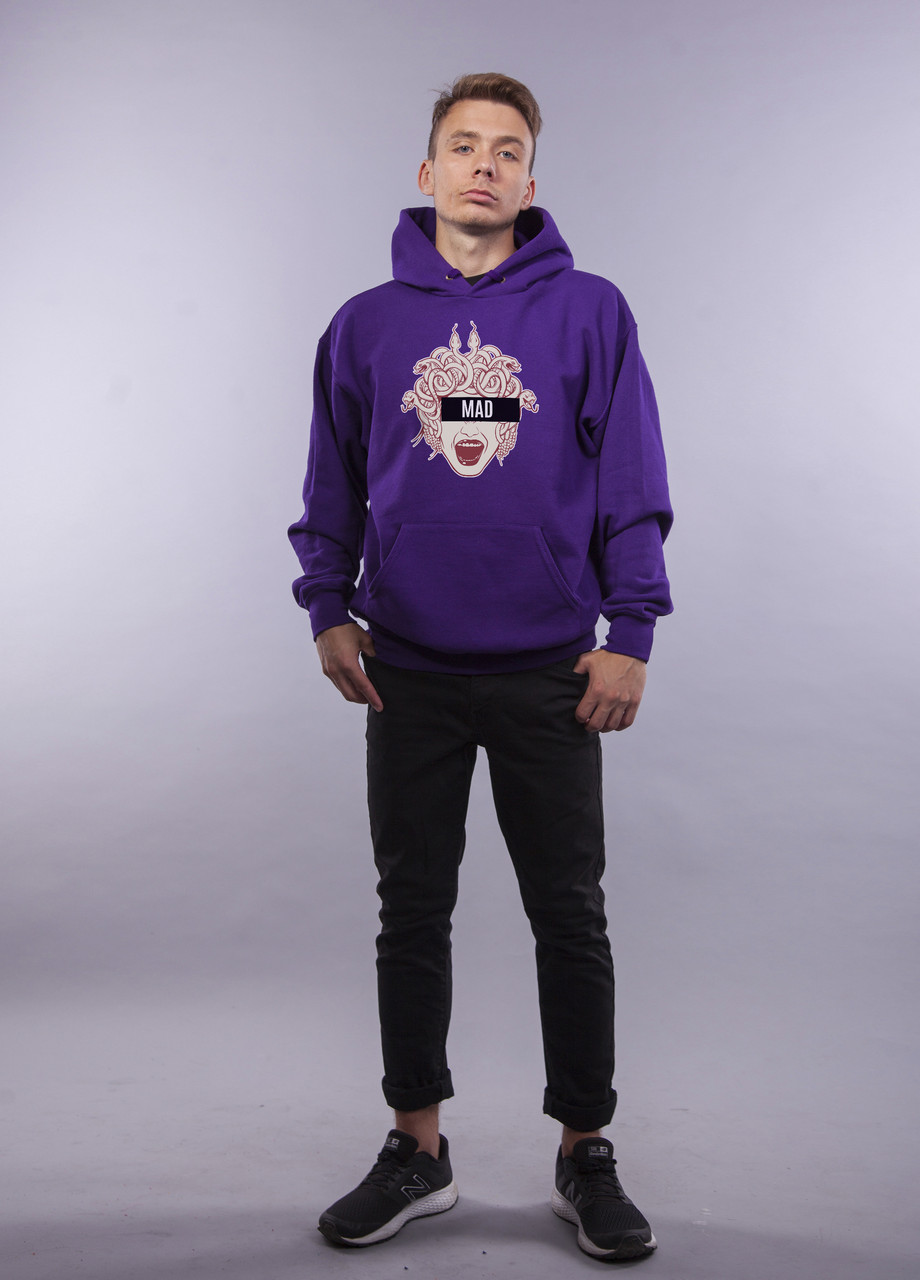 

Толстовка Фиолетовая LOYS "MAD" XXL