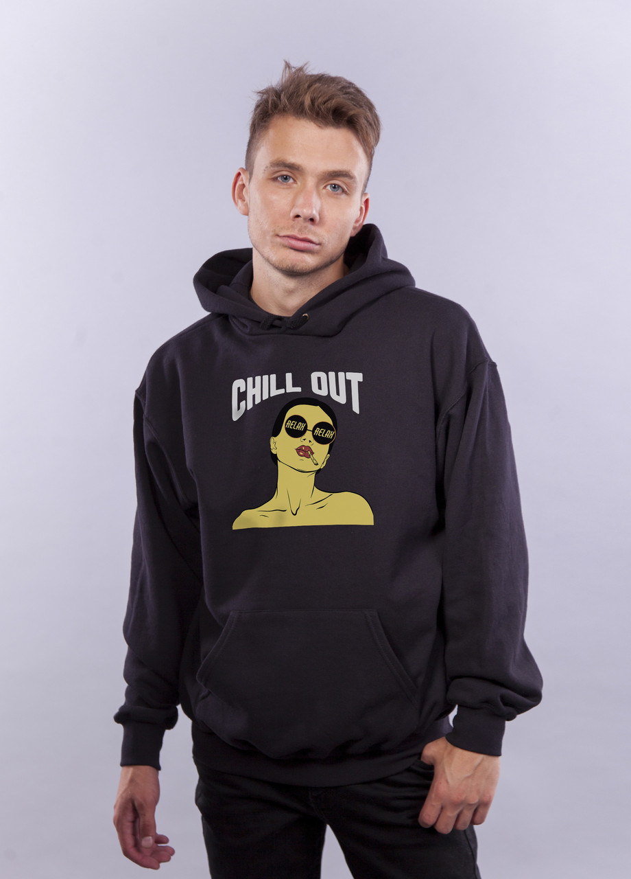 

Толстовка Чёрная LOYS "Chill out" XXL