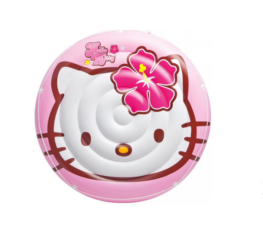 

Надувной детский плотик Intex 56513 Hello Kitty Розовый