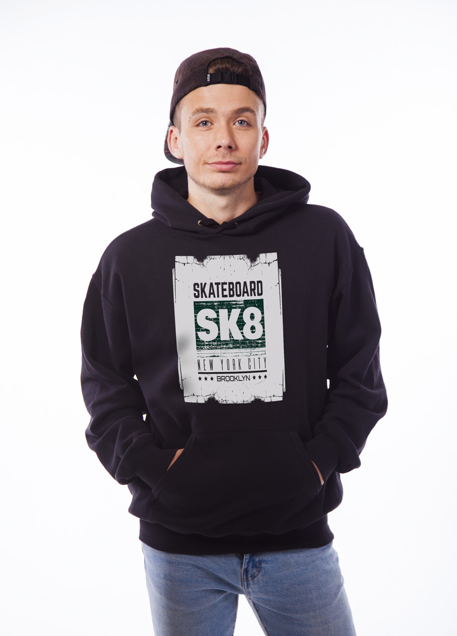 

Толстовка Чёрная LOYS "SK8" XXL