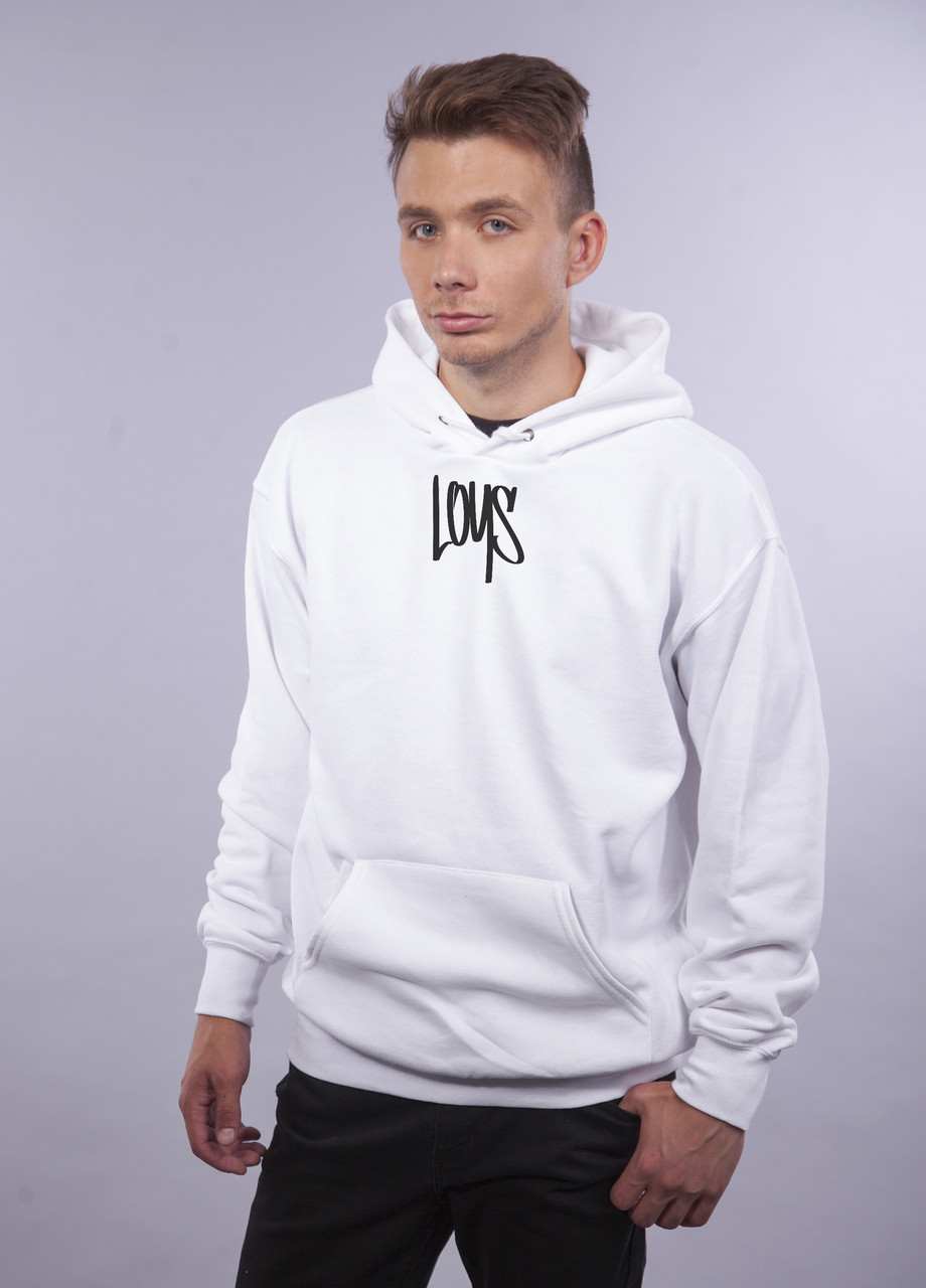 

Толстовка белая LOYS "Tegs" XXL