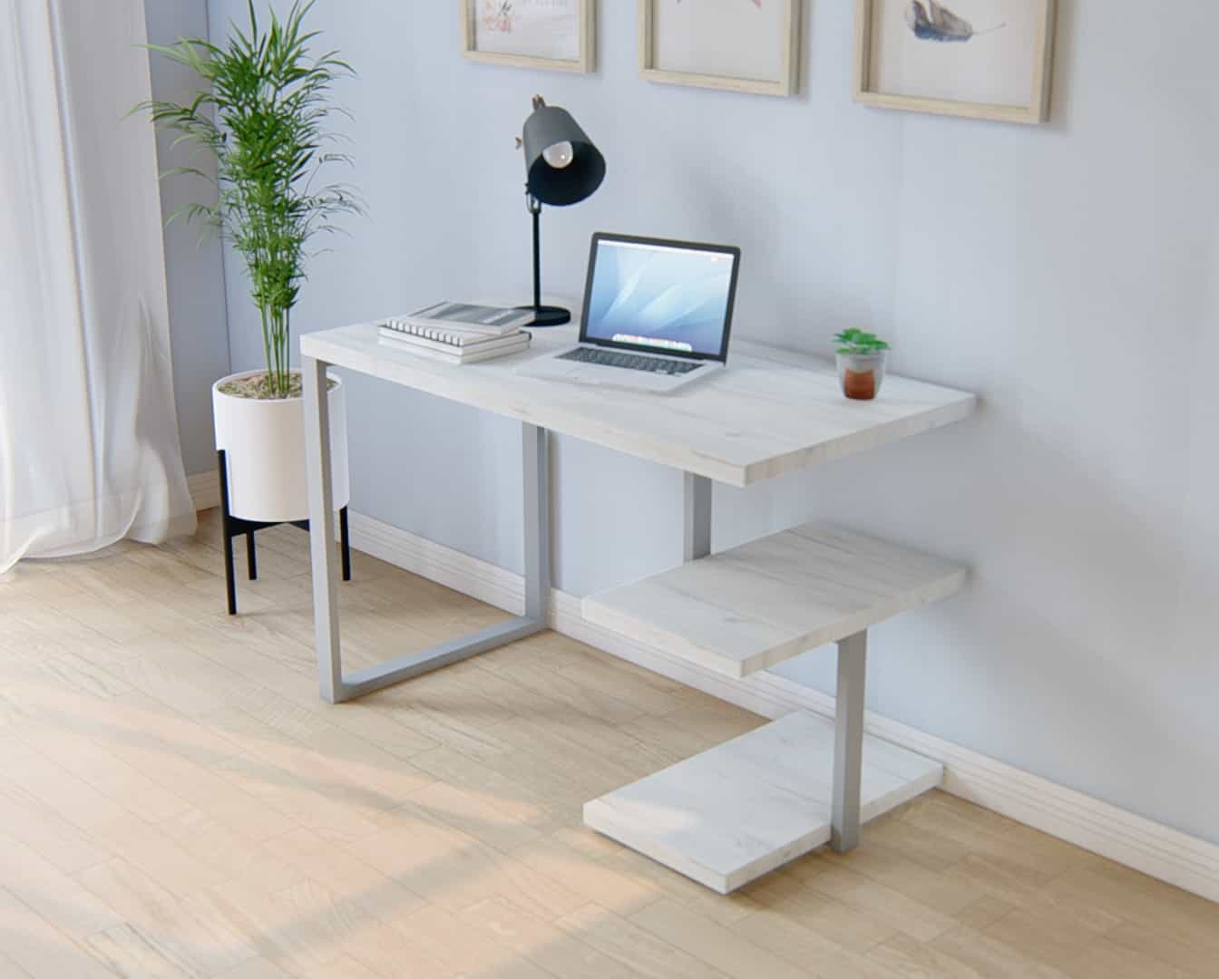 

Компьютерный стол Mister Loft Amsterdam Kraft 7011075