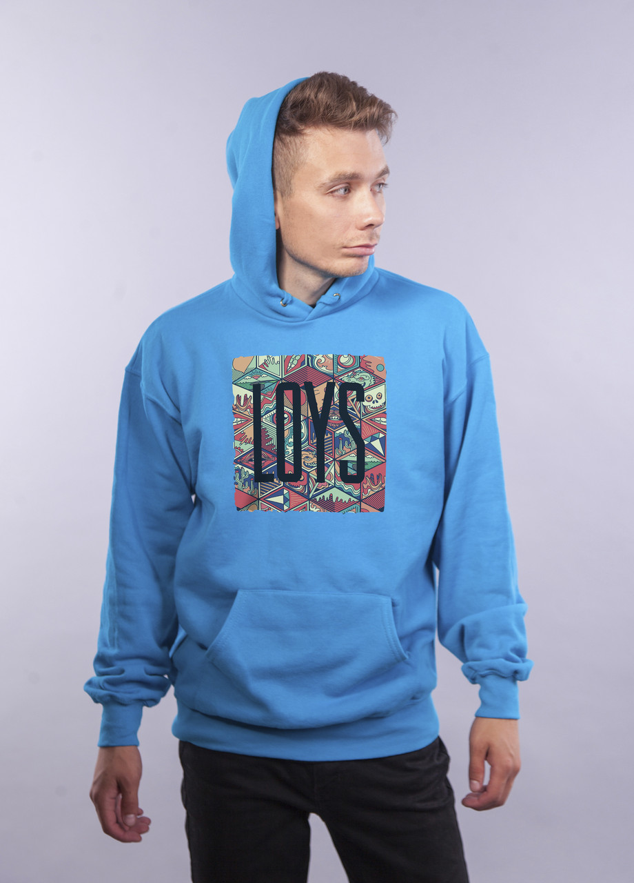 

Толстовка Ультрамарин LOYS "Rhombus Art" XXL