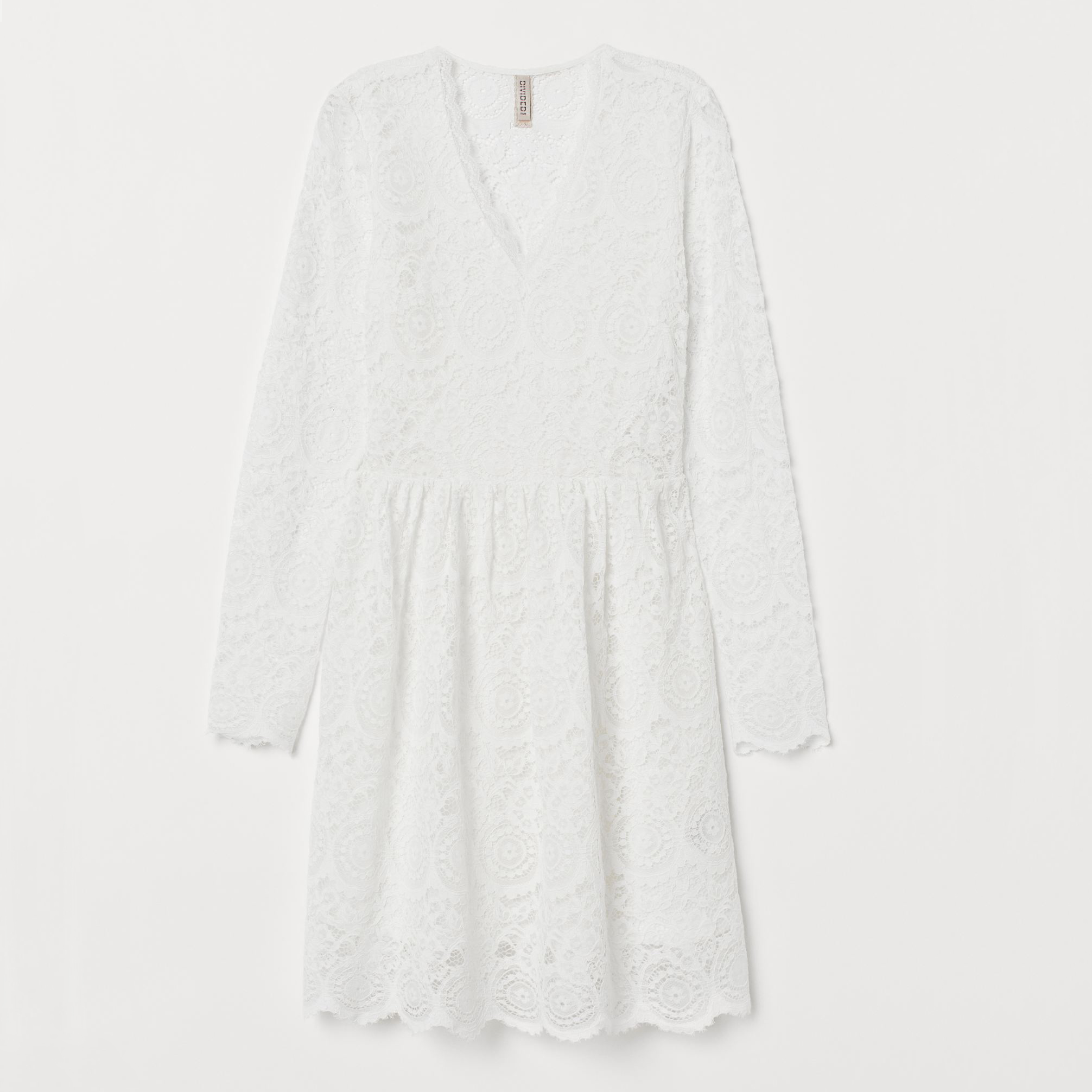 

Платье H&M 504-7455409 34 Белое