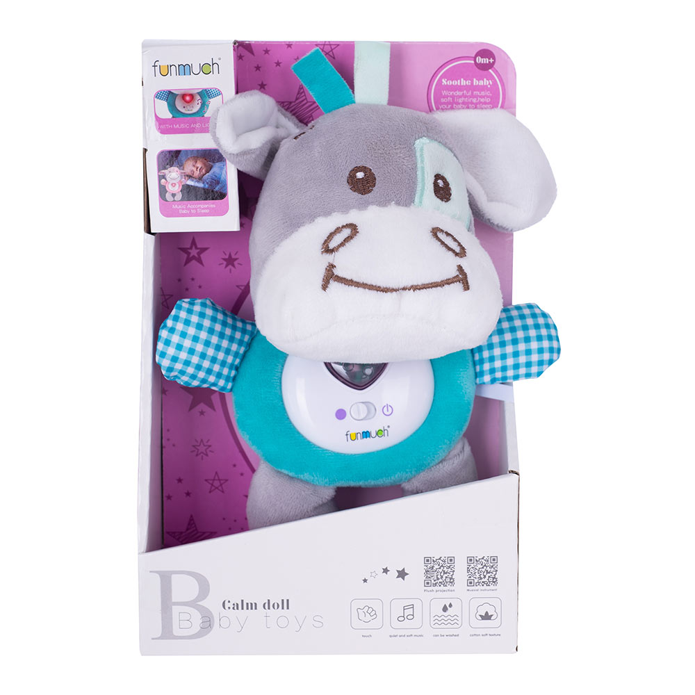 

М'яка іграшка Funmuch Baby Ослик зі світловими і звуковими ефектами (6533461)