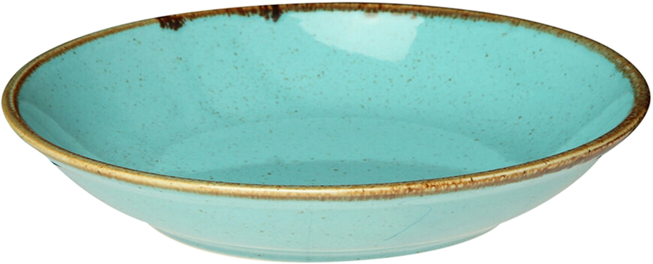 

Тарелка глубокая Porland Seasons Turquoise 21 см