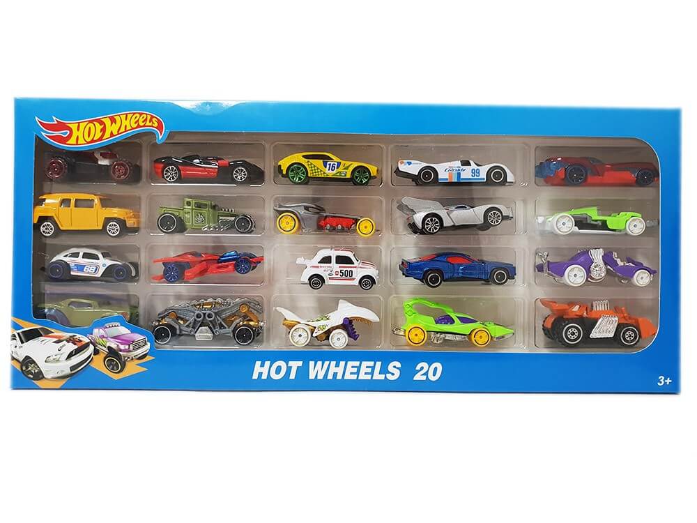 

Машинки A-Toys металеві 20 штук (1605-4)