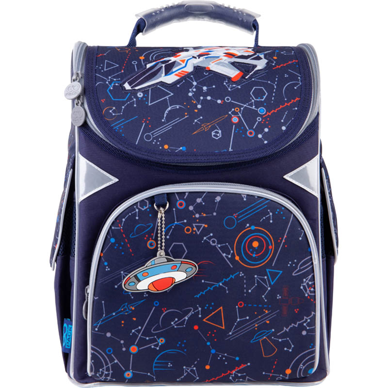 

Рюкзак GoPack Education каркасный Spaceship 34x26x13 11 л темно-синий (GO21-5001S-10)