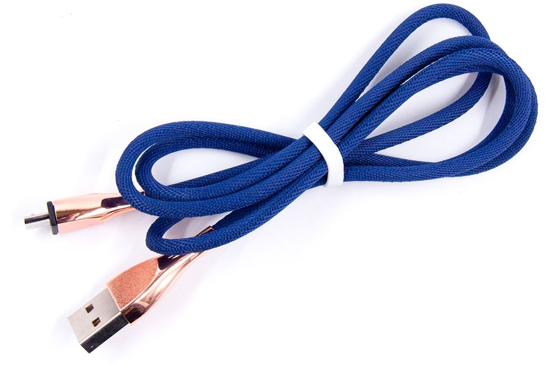 

Кабель Dengos USB - Micro-USB 1 м Blue (NTK-M-SET-DBLUE)