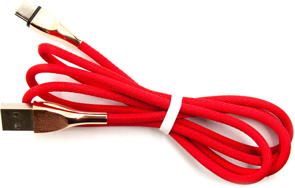 

Кабель Dengos USB - Type-C 1 м Red (NTK-TC-SET-RED)