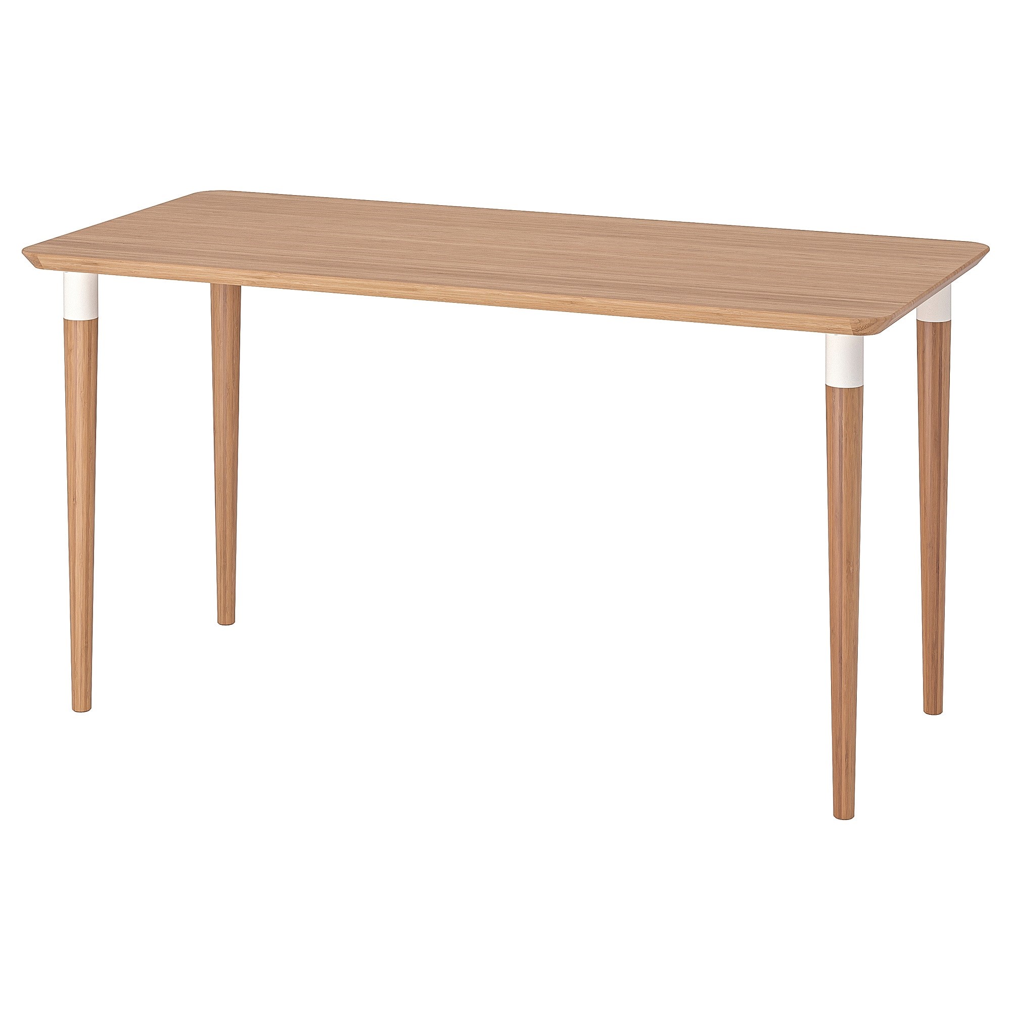

Письмовий стіл IKEA HILVER 140х65 см бамбук (790.460.38)