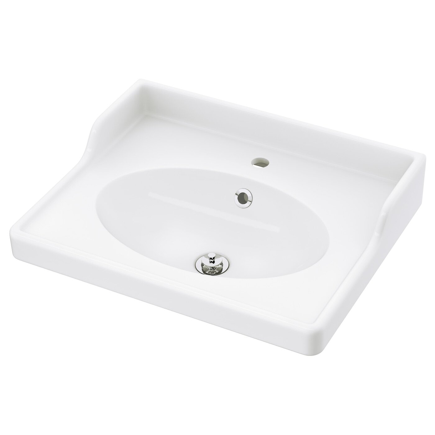 

Одинарна раковина IKEA RATTVIKEN 62x49x6 см (902.165.76)