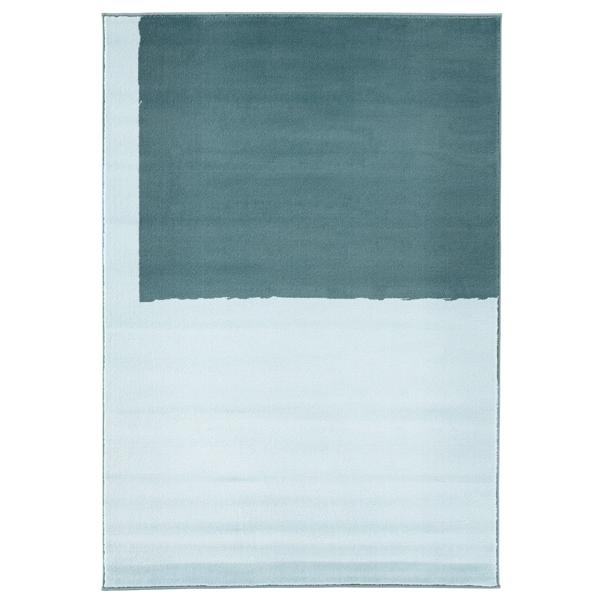 

Килим з коротким ворсом IKEA STILLEBAK 133х195 см синій (303.478.44)