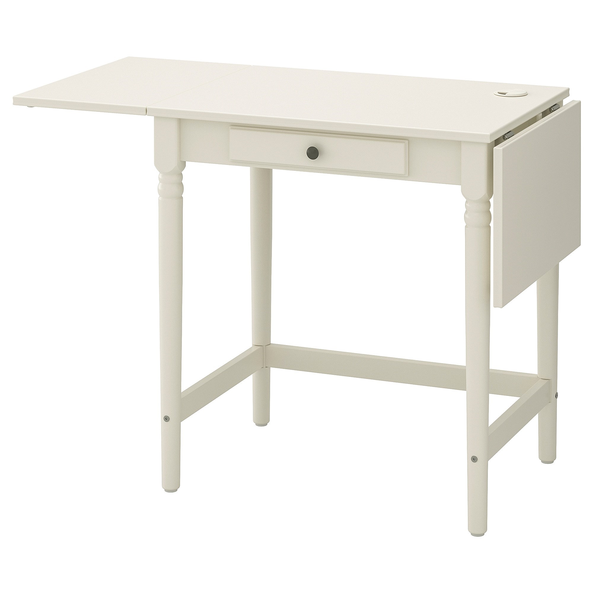 

Письмовий стіл IKEA INGATORP 73х50 см білий (003.619.40)