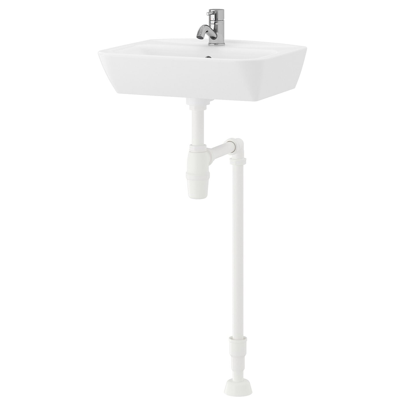 

Одинарна раковина IKEA TYNGEN смеситель (092.951.73)