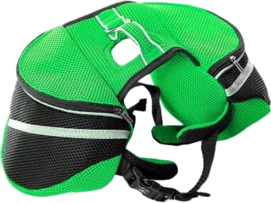 

Походная сумка-рюкзачок для собак Alisbag 85-110 см XL Салатовая (2000059151010)