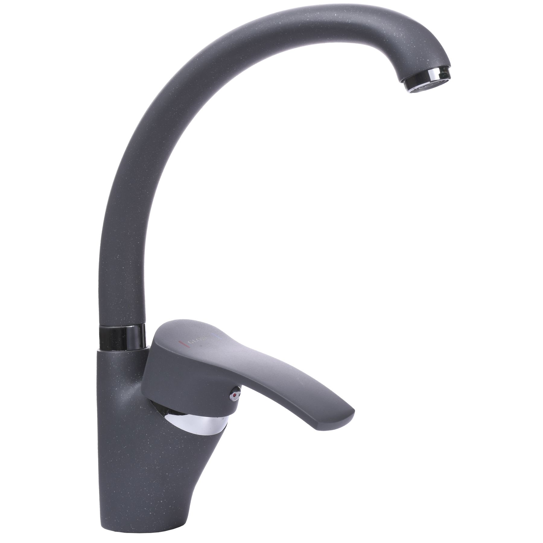 

Смеситель для кухни Globus Lux GLQU-0203S-BIG-3-TITANIUM темно-серый