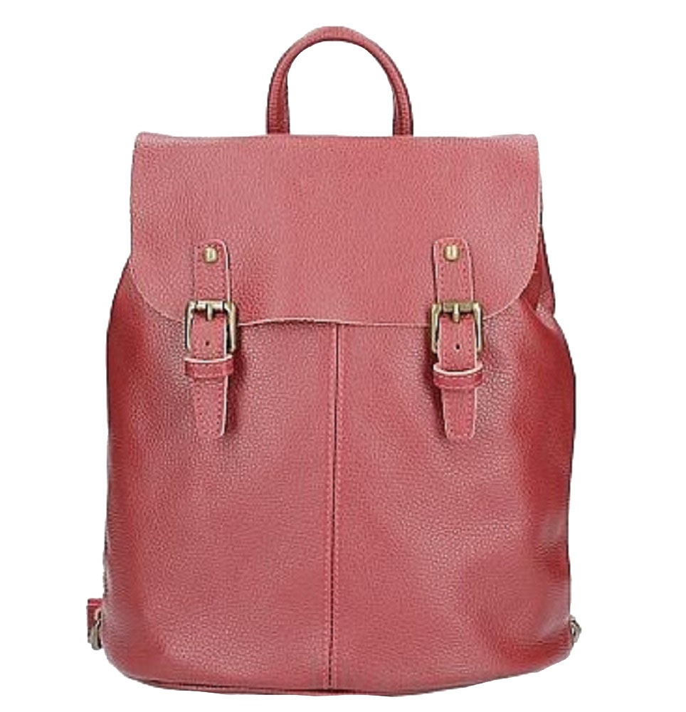 

Кожаный Городской Рюкзак Italian Bags DB6975 red