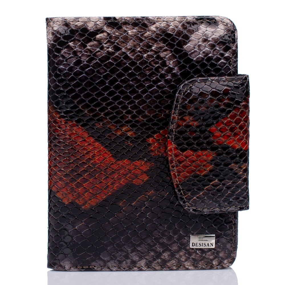 

Кошелек женский кожаный Desisan "Змея" (t086/8)