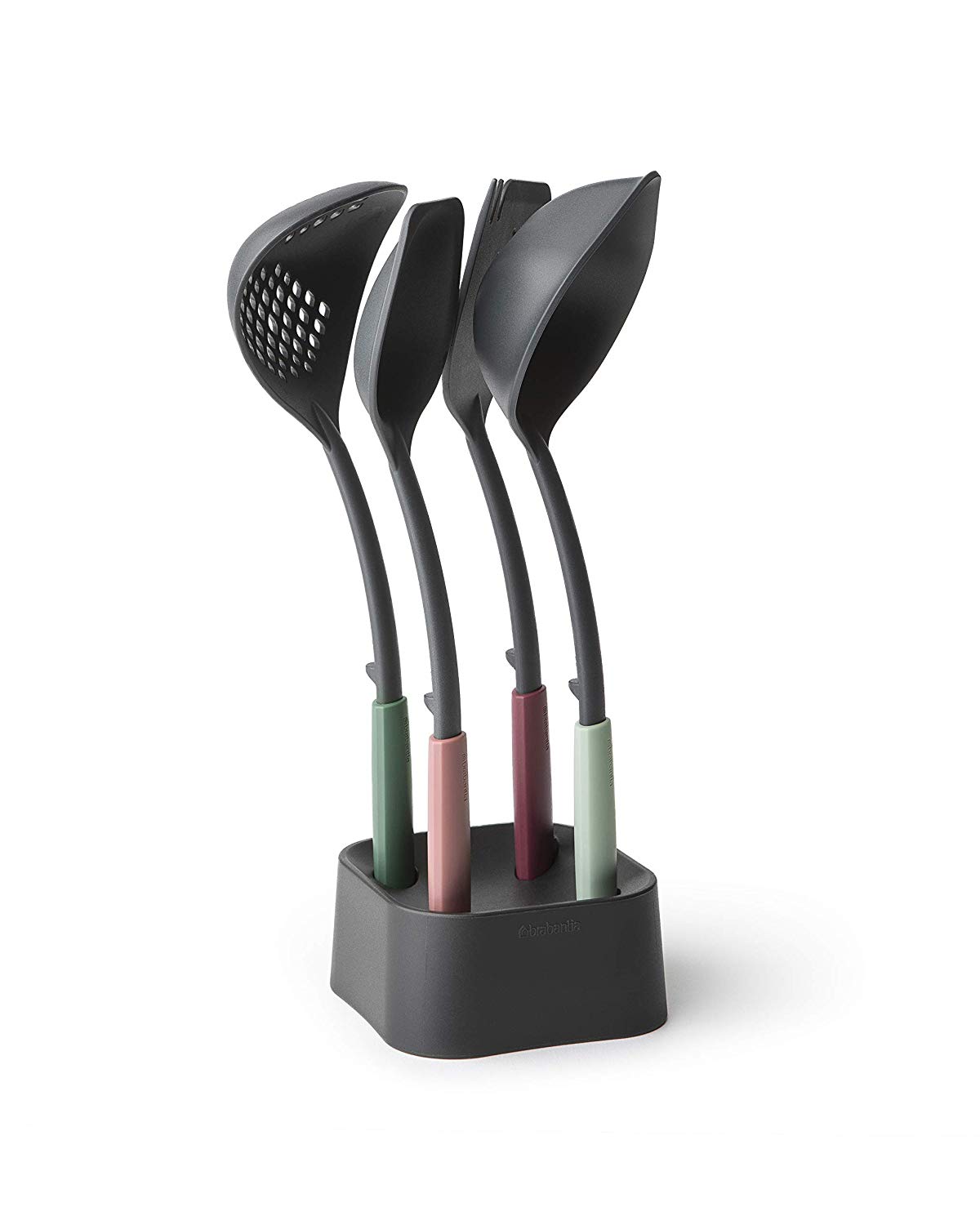 

Набор кухонных приборов Brabantia 123184 Tasty+ Mixed с подставкой, 5 пр