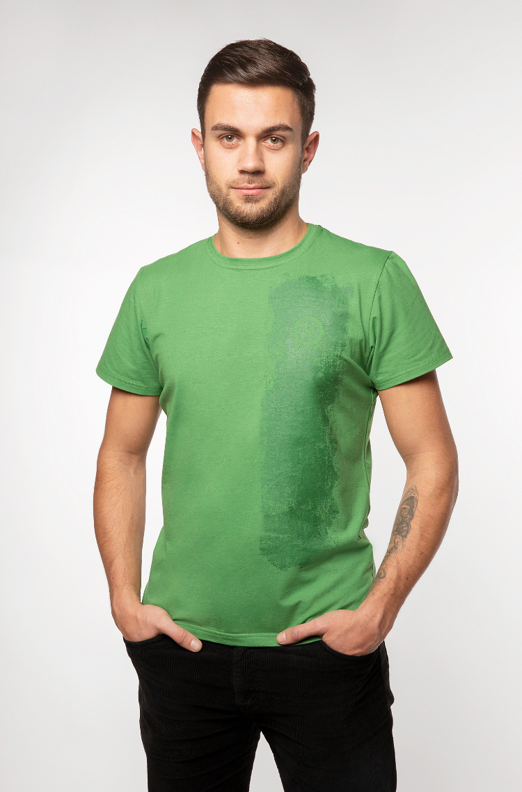 

чоловіча футболка - НІЧОГО ЗАЙВОГО - зелений, чоловіча футболка - НІЧОГО ЗАЙВОГО - зелений, M