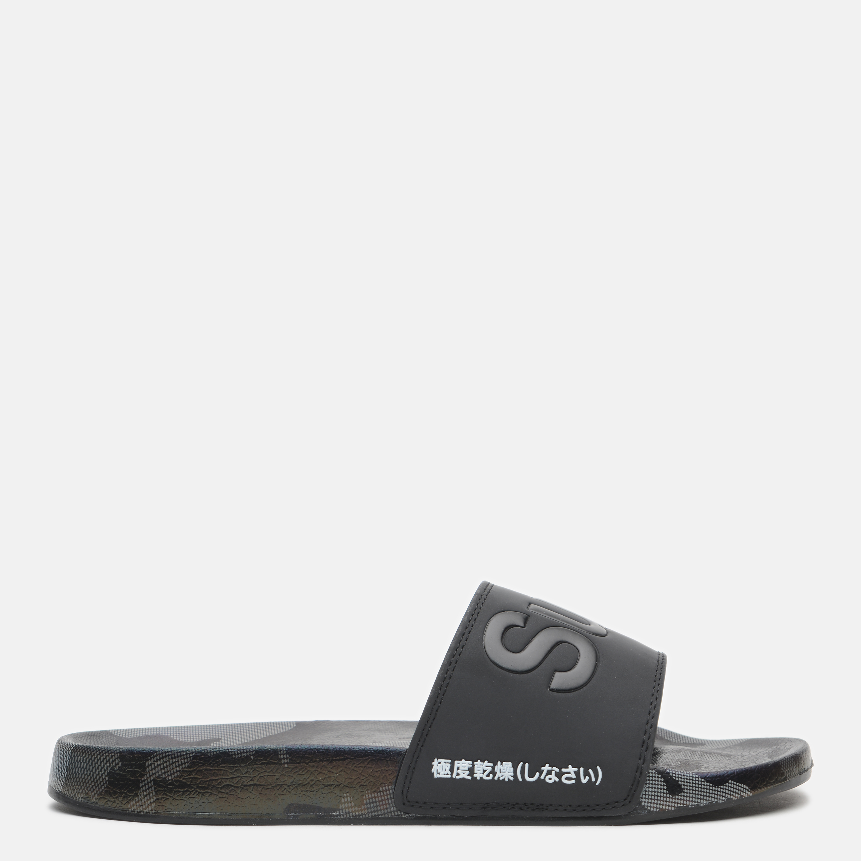 

Сланцы Superdry Superdry Aop Beach Slide MF3105ST-X2L 42-43 (M) 26.5-27.3 см Black 3M/Black/Mono Camo Dot