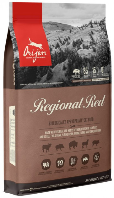 

Сухой корм ORIJEN Regional Red Cat 1.8 кг