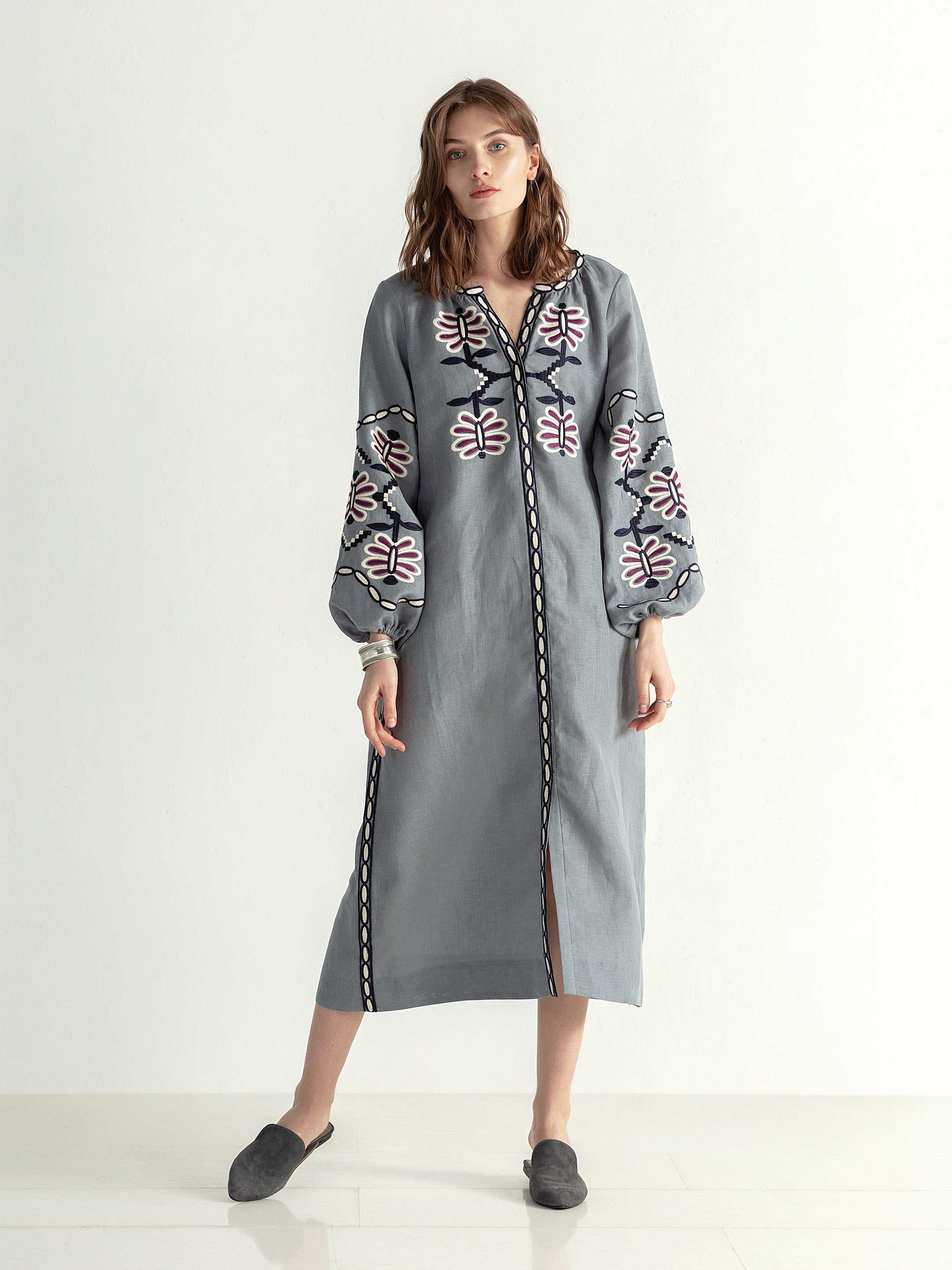

Платье ETNODIM Butterfly Dress 17936 XXS Серое