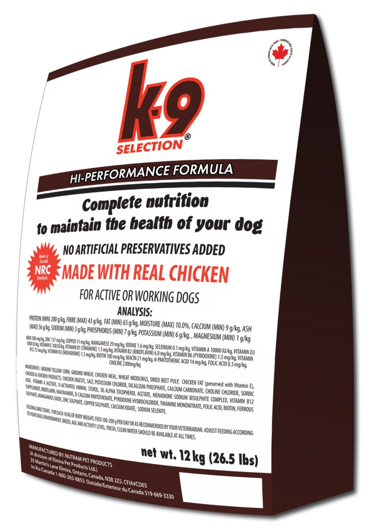 

Сухой корм K9 Dog Active All Breed 20 кг