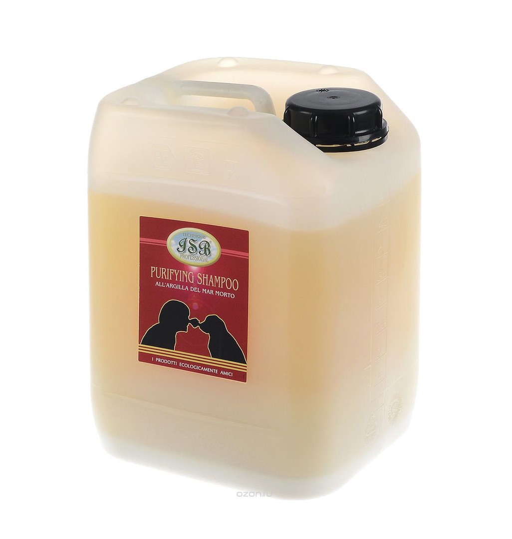 

Шампунь Iv San Bernard PURIFYING SHAMPOO, очищающий с глиной Мертвого моря, 5л