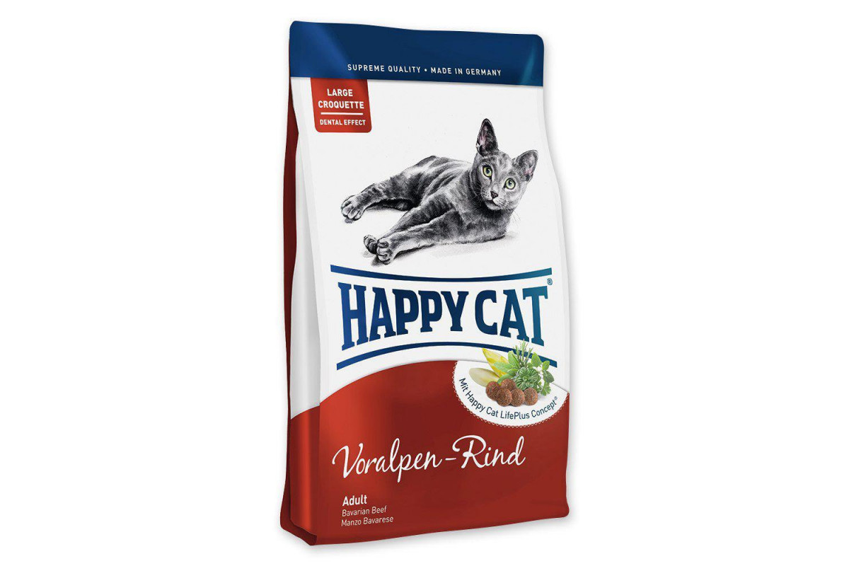 

Сухой корм Happy Cat Supreme Adult Voralpen-Rind для взрослых кошек от 7 лет и старше с говядиной 4 кг