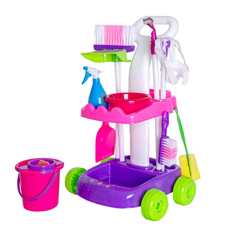 

Детский игровой набор тачка для уборки Magic Cleaner 52*15*40 см