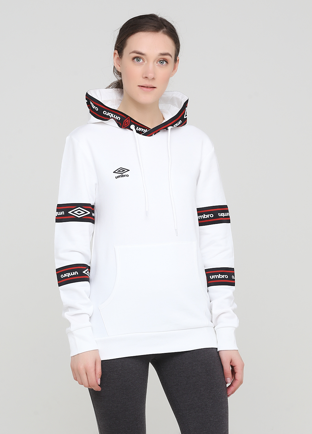 

Худи Umbro smix02200160 XS Белый 2000000553245