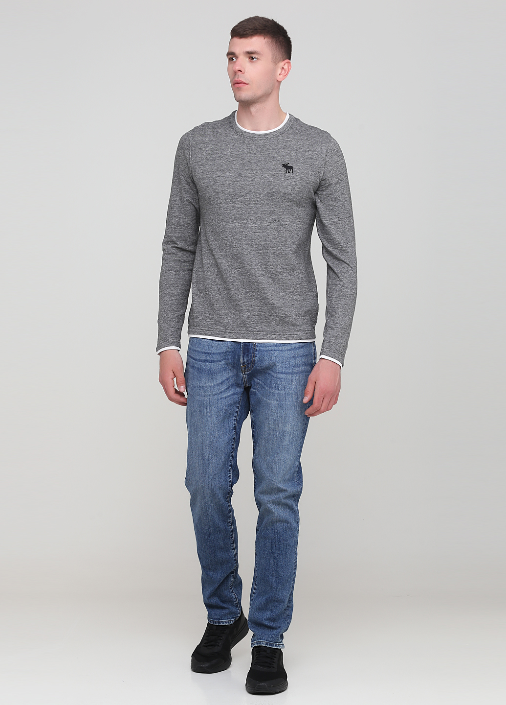 

Джинсы Langdon Skinny Abercrombie & Fitch AF8177M 32/32 Светло-синий