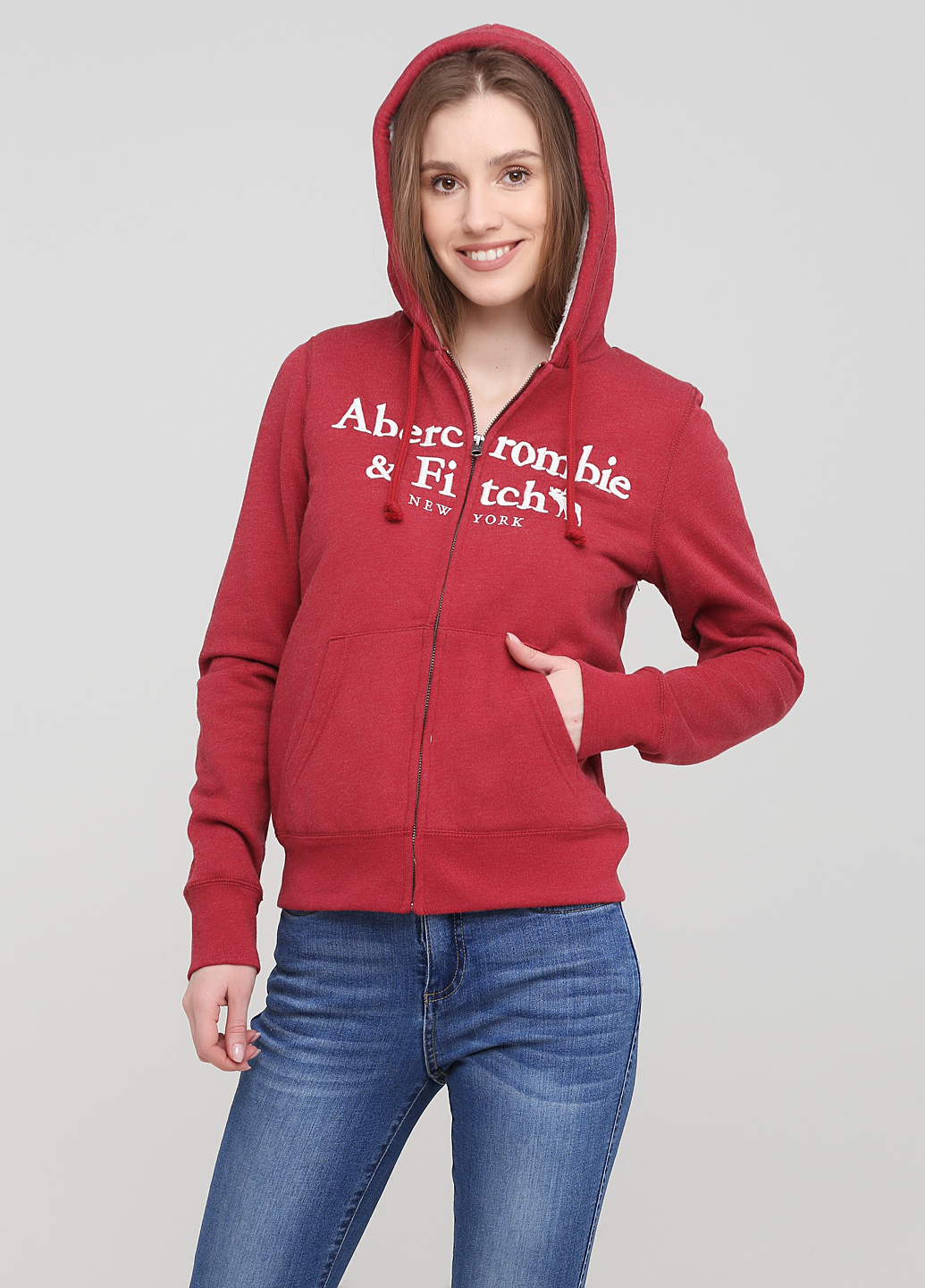 

Толстовка женская - толстовка Abercrombie & Fitch AF8059W  Красный, Толстовка женская - толстовка Abercrombie & Fitch AF8059W S Красный