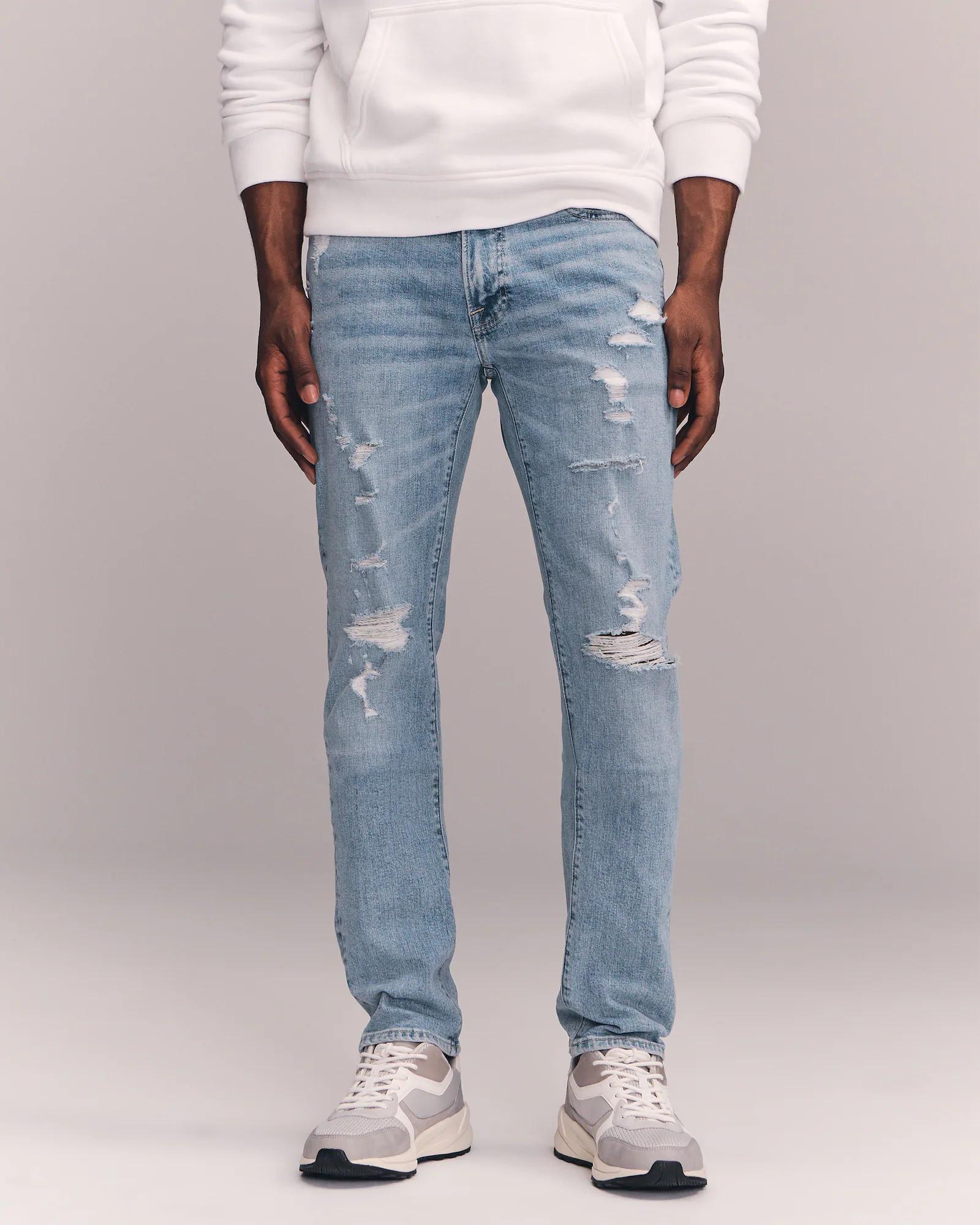 

Джинсы Skinny Abercrombie & Fitch AF8359M 32/34 Голубой