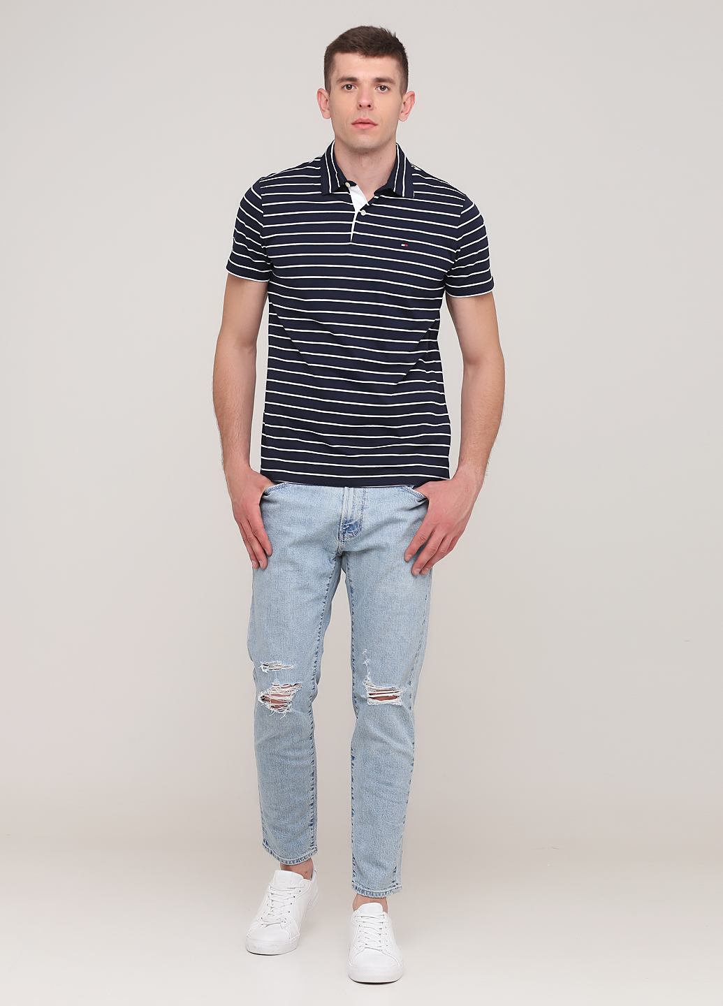 

Джинсы Athletic Skinny Abercrombie & Fitch AF8156M 32/32 Голубой