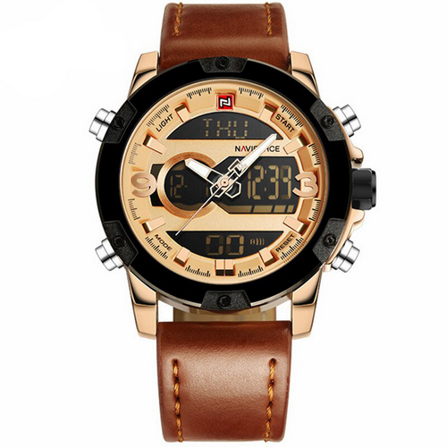 

Часы Naviforce NF9097 Brown-Cuprum-Black